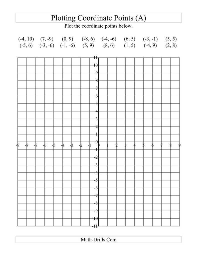 Printable Graphing Puzzles Printable Crossword Puzzles