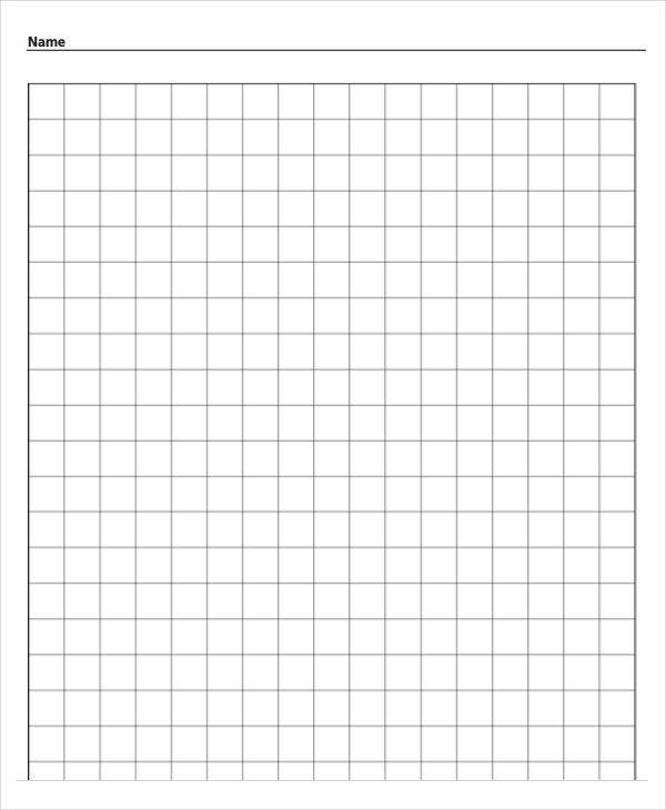 Printable Grid Paper Template 12 Free PDF Documents Download Free