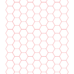 Printable Hexagon Graph Paper Printable Word Searches