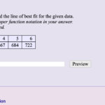 Solved LINEAR REGRESSION Use Your Graphing Calculator To Chegg