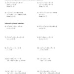 Solving For Y Worksheet Kuta Example Worksheet Solving