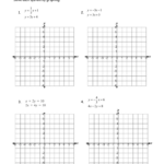 Solving Systems Of Equations By Graphing Solve Each System By Graphing 1