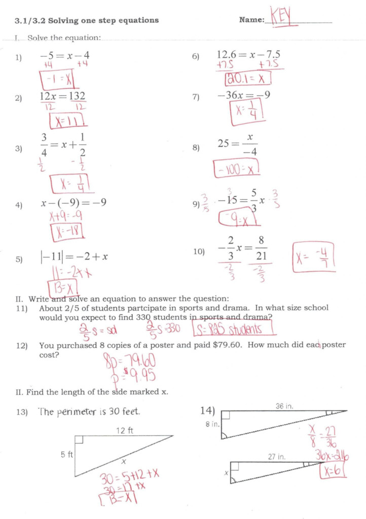 Solving Systems Of Equations By Graphing Worksheet Answer Key Db 