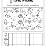 Spring Graphing Spring Math Worksheets And Activities For Preschool