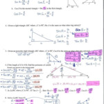 Trig Word Problems Worksheet Answers Briefencounters