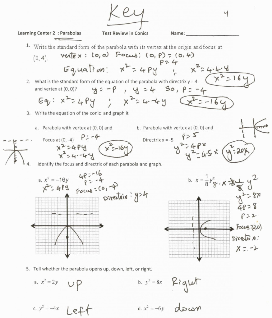 Writing Quadratic Equations From Tables Worksheet Pdf Jerry Tompkin s 